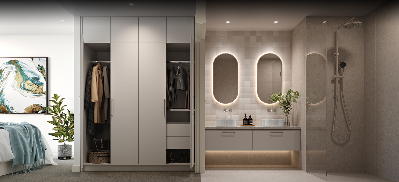 select bathroom: light scheme